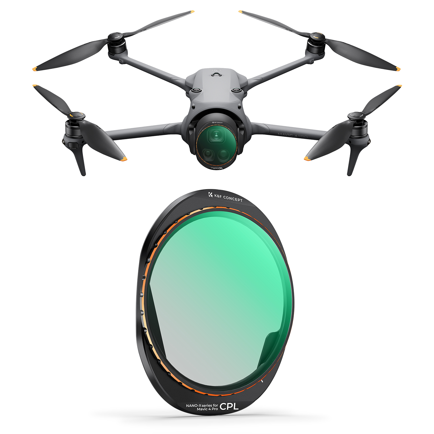 Drone Ndvi - Filtro Polarizador Circular CPL K&F CONCEPT