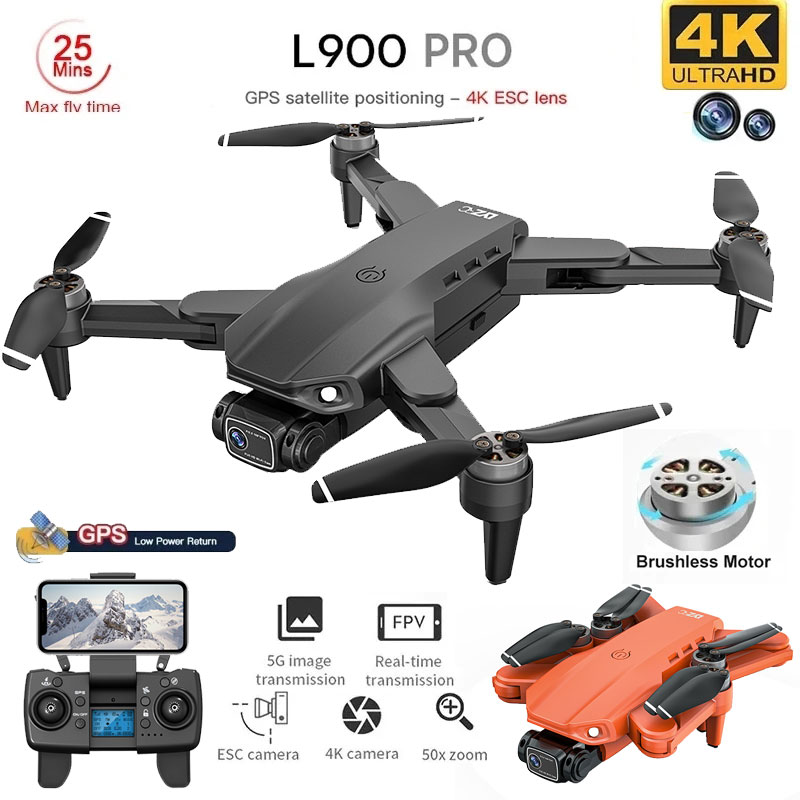 Drone Cinematic - L900 pro gps drone 4k profissional