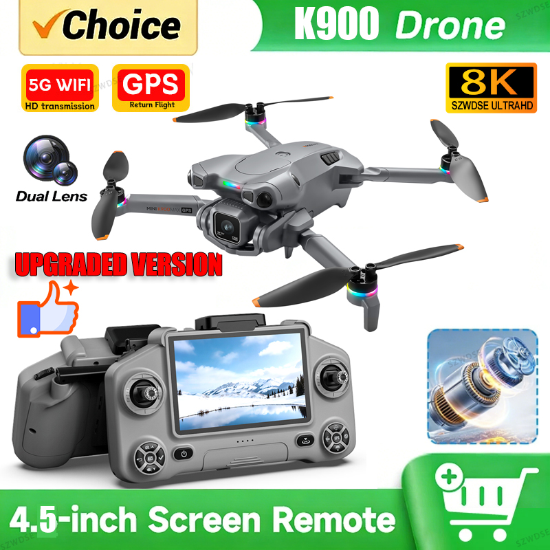 Drone Mapping - Novo Drone K900 MAX com Câmera
