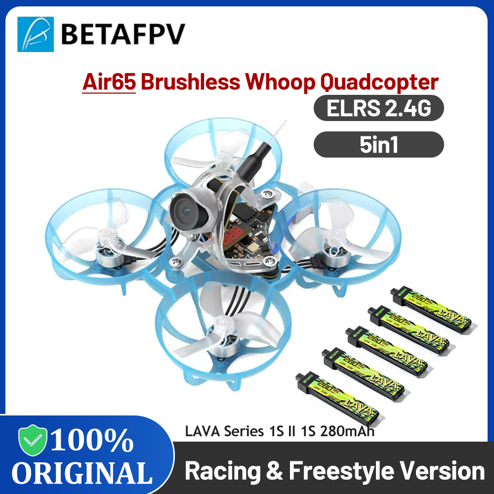 Drone Cinematic - Betafpv air65 sem escova whoop quadcopter