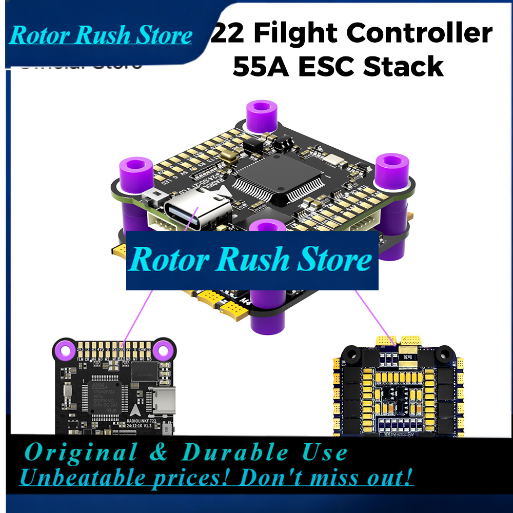 Controlador de Voo RoRusRadiol - Betaflight Fc F7 avaliação e preço