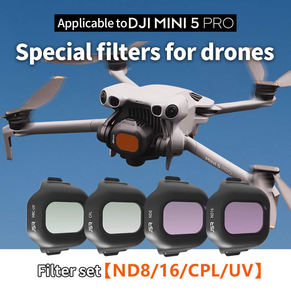 Filtros para Lentes DJI Mini 5 - Drone Ndvi avaliação e preço
