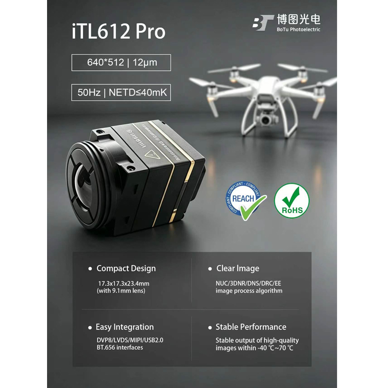 Câmera Térmica Mini Itl612 CVB - Drone Thermal Imaging avaliação e preço