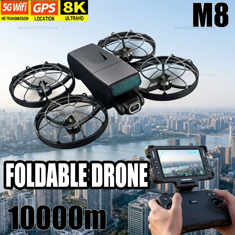 Novos Drones M8 GPS 8K Profiss - Drone Lidar avaliação e preço