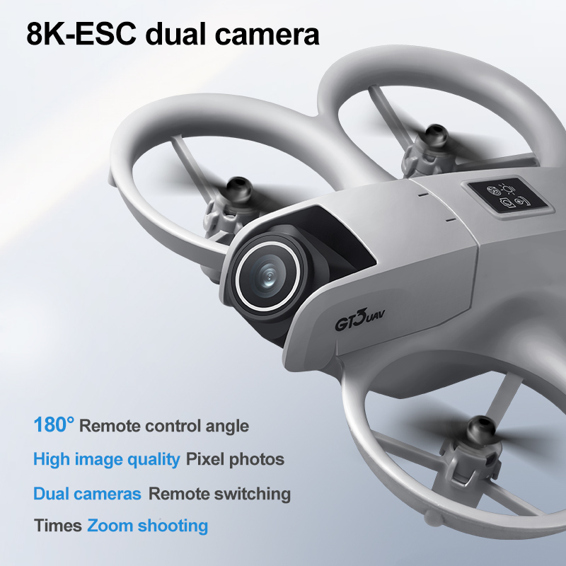 Novo GT3 com tela Mini Drone 8 - Drone Aerial Photography avaliação e preço