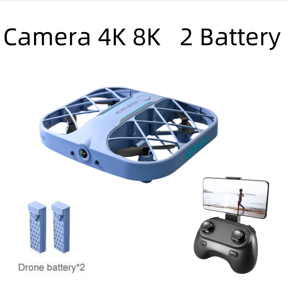 Drone JJRC H107 FPV RC com 2 B - Drone Cinematic avaliação e preço